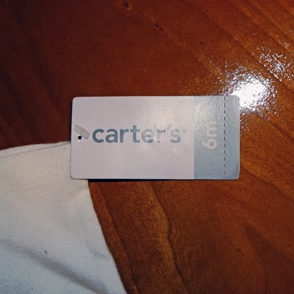 Carter's Halloween Girls Shirt Sz 6m Cute Witches NWT New - Picture 3 of 4